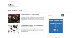 Desktop Screenshot of hebdoo.com